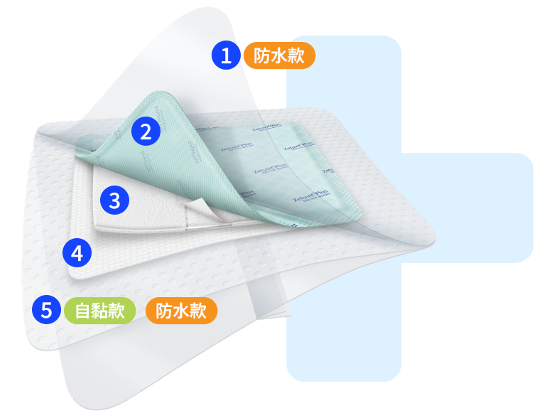 Zetuvit Plus 赫曼高吸收敷料