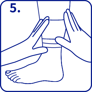 如何使用PehaHaft自黏透氣彈性繃帶、醫用黏性固定貼